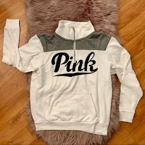 Victoria's Secret PINK Quarter Zip Sweater